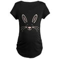 thumbnail image 1 of CafePress - Bunny Face Maternity T Shirt - Maternity Dark T-Shirt, 1 of 3