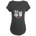 thumbnail image 1 of CafePress - Bunny Love Maternity T Shirt - Maternity Dark T-Shirt, 1 of 3