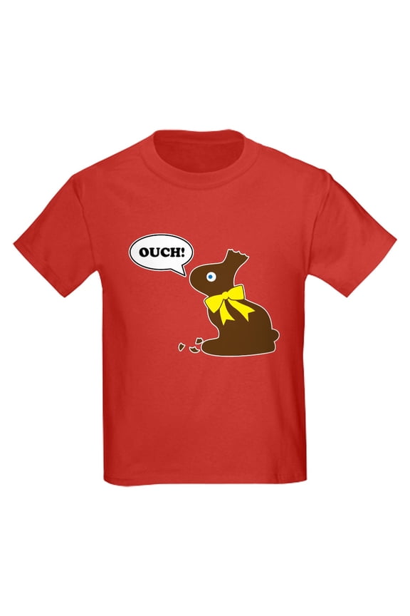 - Bunny Ouch Kids Dark T Shirt - Dark T-Shirt Kids XS-XL