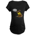 thumbnail image 1 of CafePress - Bunny Ouch Maternity Dark T Shirt - Maternity Dark T-Shirt, 1 of 3