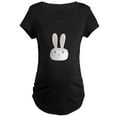 thumbnail image 1 of CafePress - Bunny Rabbit Maternity T Shirt - Maternity Dark T-Shirt, 1 of 3