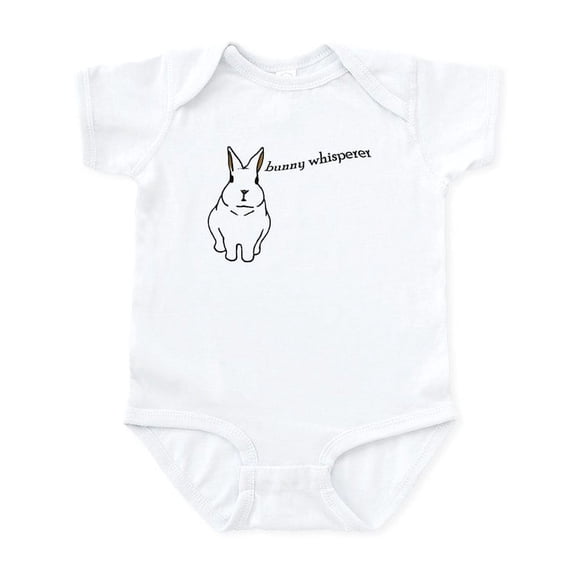 CafePress - Bunny Whisperer Infant Bodysuit - Baby Light Bodysuit, Size Newborn - 24 Months