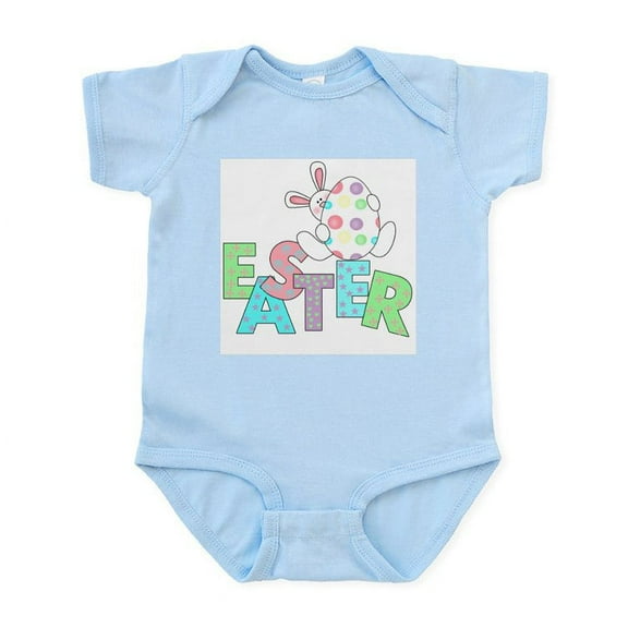 CafePress - Bunny With Easter Egg Infant Bodysuit - Baby Light Bodysuit, Size Newborn - 24 Months