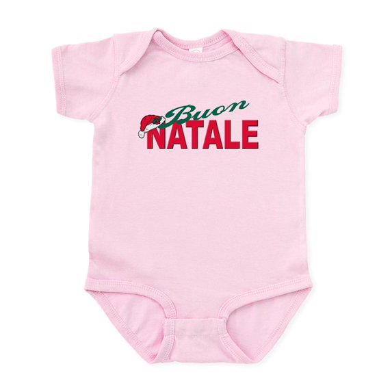 CafePress - Buon Natale Infant Bodysuit - Baby Light Bodysuit, Size Newborn - 24 Months