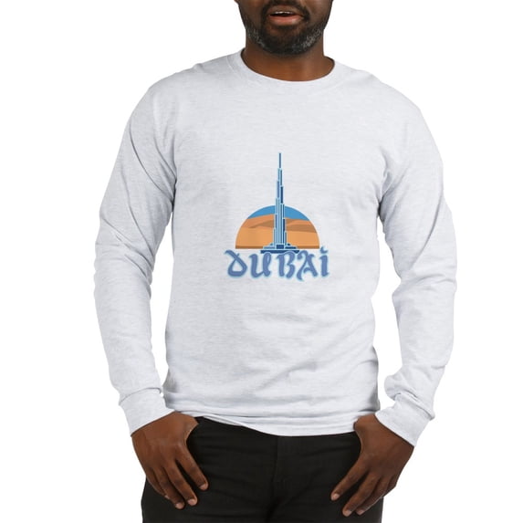 CafePress - Burj Khalifa Dubai Long Sleeve T Shirt - Unisex Cotton Long Sleeve T-Shirt