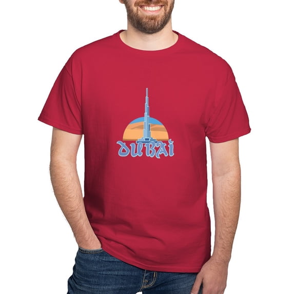 CafePress - Burj Khalifa Dubai T Shirt - Men's Classic Graphic Cotton T-Shirt