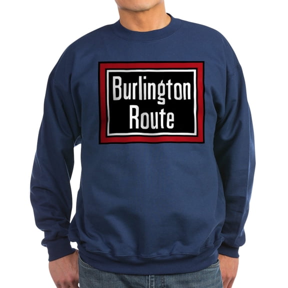 CafePress - Burlington Route - Classic Crew Neck Sweatshirt