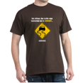thumbnail image 1 of CafePress - Burnout Traffic Sign 2 Dark T Shirt - Men's Classic Graphic Cotton T-Shirt, 1 of 4