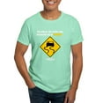 thumbnail image 1 of CafePress - Burnout Traffic Sign 2 Dark T Shirt - Men's Classic Graphic Cotton T-Shirt, 1 of 4