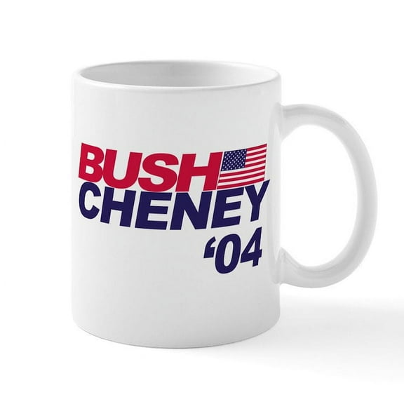 CafePress - Bush/Cheney Mug - 11 oz Ceramic Mug - Novelty Coffee Tea Cup