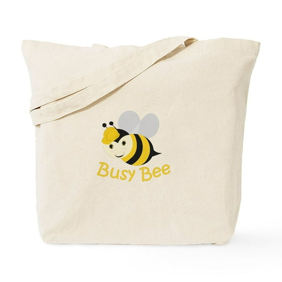 CafePress - Busy Bee Tote Bag - Unisex Canvas Tote Bag, Beige, 1-Piece