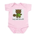 thumbnail image 1 of CafePress - Busy Little Beaver Infant Bodysuit - Baby Light Bodysuit, Size Newborn - 24 Months, 1 of 4