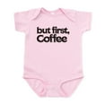 thumbnail image 1 of CafePress - But First Coffee Infant Bodysuit - Baby Light Bodysuit, Size Newborn - 24 Months, 1 of 4