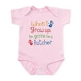 thumbnail image 1 of CafePress - Butcher Grow Up Infant Bodysuit - Baby Light Bodysuit, Size Newborn - 24 Months, 1 of 4