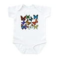 thumbnail image 1 of CafePress - Butterflies Infant Bodysuit - Baby Light Bodysuit, Size Newborn - 24 Months, 1 of 4