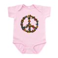 thumbnail image 1 of CafePress - Butterflies Peace Sign Infant Bodysuit - Baby Light Bodysuit, Size Newborn - 24 Months, 1 of 4