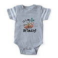 thumbnail image 1 of CafePress - Butterfly 1St Birthday - Cute Infant Baby Football Bodysuit, 1 of 3