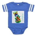 thumbnail image 1 of CafePress - Butterfly 9 - Cute Infant Baby Football Bodysuit, 1 of 3