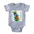 thumbnail image 1 of CafePress - Butterfly 9 - Cute Infant Baby Football Bodysuit, 1 of 3
