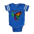 thumbnail image 1 of CafePress - Butterfly Emerging_Tr - Cute Infant Baby Football Bodysuit, 1 of 3