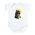 thumbnail image 1 of CafePress - C Blk Sunflower Infant Bodysuit - Baby Light Bodysuit, Size Newborn - 24 Months, 1 of 4
