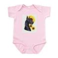 thumbnail image 1 of CafePress - C Blk Sunflower Infant Bodysuit - Baby Light Bodysuit, Size Newborn - 24 Months, 1 of 4