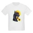 thumbnail image 1 of CafePress - C Blk Sunflower Kids T Shirt - Light T-Shirt Kids XS-XL, 1 of 4