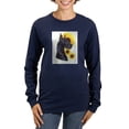 thumbnail image 1 of CafePress - C Blk Sunflower Women's Long Sleeve Dark T Shirt - Women's Long Sleeve Graphic Tee Casual Fit, 1 of 4