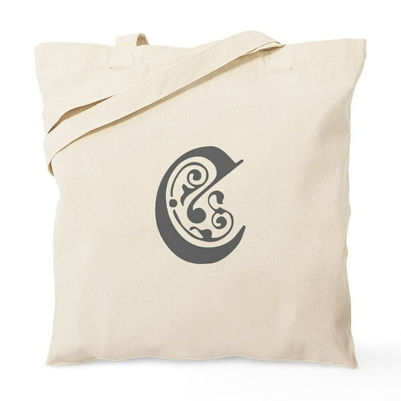 CafePress - C Pre Gray Tote Bag - Unisex Canvas Tote Bag, Beige, 1-Piece