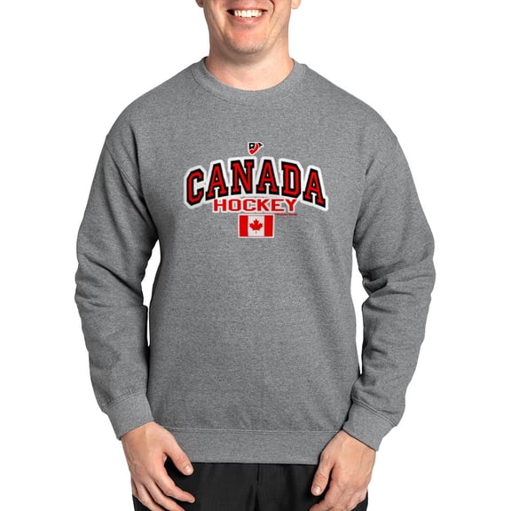 CafePress - CA(CAN) Canada Hockey Sweatshirt - Crew Neck Sweatshirt