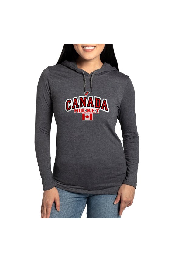 - CA Hky 2 5_H_F - Womens Hooded Shirt