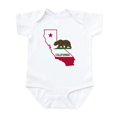 thumbnail image 1 of CafePress - CALI STATE W BEAR Body Suit - Baby Light Bodysuit, Size Newborn - 24 Months, 1 of 4
