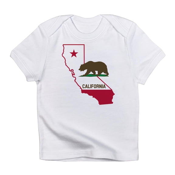 CafePress - CALI STATE W BEAR Infant T Shirt - Infant T-Shirt