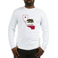thumbnail image 1 of CafePress - CALI STATE W BEAR Long Sleeve T Shirt - Unisex Cotton Long Sleeve T-Shirt, 1 of 4