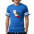 thumbnail image 1 of CafePress - CALI STATE W BEAR - Mens Football Shirt, 1 of 4