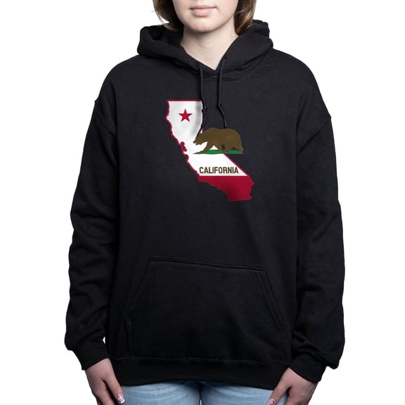 CafePress - CALI STATE W BEAR - Pullover Hoodie, Classic & Comfortable Hooded Sweatshirt