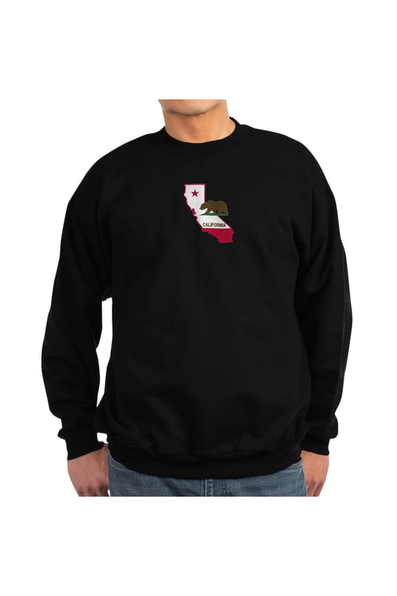 - CALI STATE W BEAR Sweatshirt - Classic Crew Neck Sweatshirt