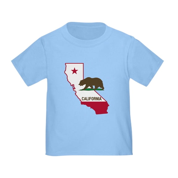 CafePress - CALI STATE W BEAR T Shirt - Cute Toddler T-Shirt, 100% Cotton