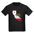 thumbnail image 1 of CafePress - CALI STATE W BEAR T Shirt - Dark T-Shirt Kids XS-XL, 1 of 4