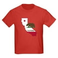 thumbnail image 1 of CafePress - CALI STATE W BEAR T Shirt - Dark T-Shirt Kids XS-XL, 1 of 4