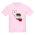 thumbnail image 1 of CafePress - CALI STATE W BEAR T Shirt - Light T-Shirt Kids XS-XL, 1 of 4