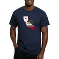 thumbnail image 1 of CafePress - CALI STATE W BEAR T Shirt - Men's Fitted T-Shirt, 1 of 4