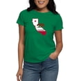 thumbnail image 1 of CafePress - CALI STATE W BEAR T Shirt - Women's Traditional Fit Dark T-Shirt, 1 of 4