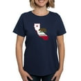 thumbnail image 1 of CafePress - CALI STATE W BEAR T Shirt - Women's Traditional Fit Dark T-Shirt, 1 of 4