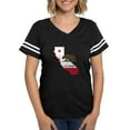 thumbnail image 1 of CafePress - CALI STATE W BEAR - Womens Football Shirt, 1 of 4