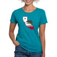 thumbnail image 1 of CafePress - CALI STATE W BEAR Womens Tri Blend T Shirt - Womens Tri-blend T-Shirt, 1 of 4