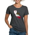 thumbnail image 1 of CafePress - CALI STATE W BEAR Womens Tri Blend T Shirt - Womens Tri-blend T-Shirt, 1 of 4