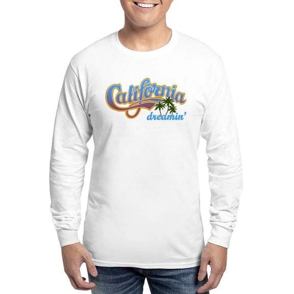CafePress - CALIFORNIA DREAMIN Long Sleeve T Shirt - Unisex Cotton Long Sleeve T-Shirt