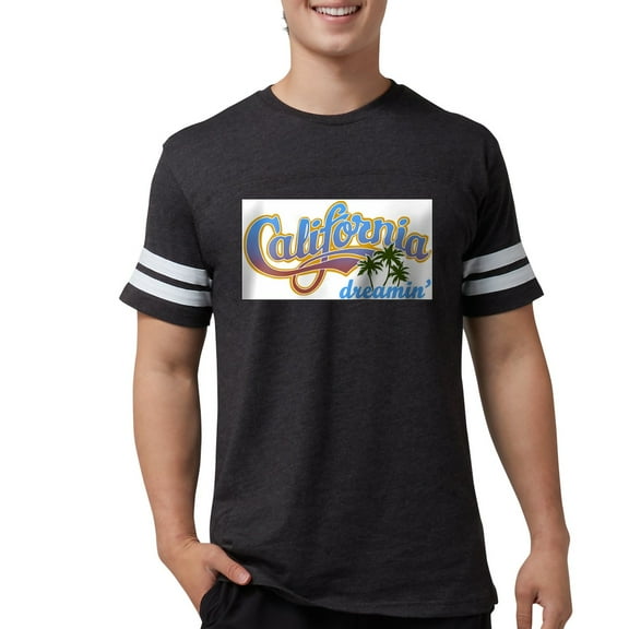 CafePress - CALIFORNIA DREAMIN - Mens Football Shirt