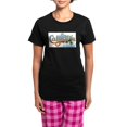 thumbnail image 1 of CafePress - CALIFORNIA DREAMIN Pajamas - Women's Short Sleeve Print T-Shirt and Pants Dark Cotton Pajama Set, 1 of 7
